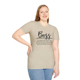 Boss Shirt MADE TO ORDER, NO REFUNDS, RETURNS, OR EXCHANGES