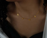 Gold MAMA necklace