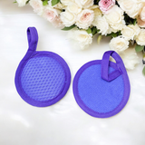 Purple 2 Pack Exfoliating/Polishing Face Rounds