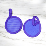 Purple 2 Pack Exfoliating/Polishing Face Rounds