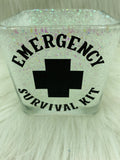 Small not food or drink safe emergency survival kit