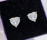 Heart earrings