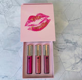 XNO COSMETICS Pink party GIFT GLOSS SET
