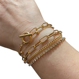 Golden multi bracelet